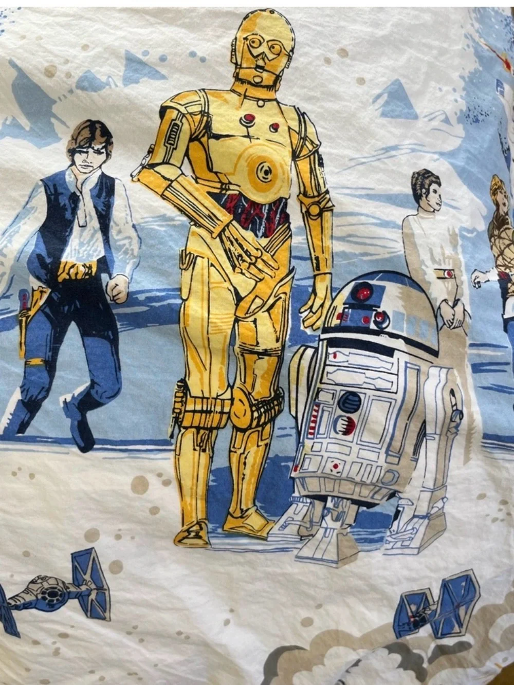 Pottery Barn Kids Star Wars Twin Size Duvet Cover 100% Cotton